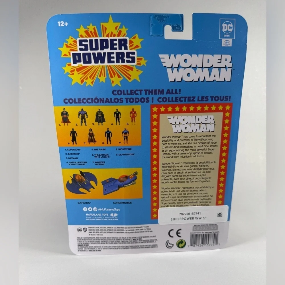 New McFarlane DC Super Powers Wonder Woman